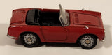 Asahi Wonda Famous Car Collection Honda S-800 Convertible Red Miniature Toy Car Vehicle
