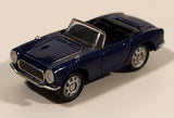 Asahi Wonda Famous Car Collection Honda S-800 Convertible Blue Miniature Toy Car Vehicle