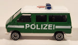 Rare Corgi Van Polizei 171 White and Green Die Cast Toy Car Vehicle