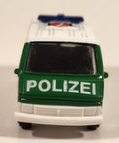 Rare Corgi Van Polizei 171 White and Green Die Cast Toy Car Vehicle