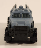 2018 Matchbox Jurassic World Armored Action Truck Light Grey Die Cast Toy Car Vehicle