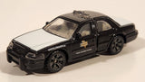 2020 Matchbox 2006 Ford Crown Victoria Texas Highway Patrol State Trooper Black and White Die Cast Toy Car Vehicle
