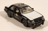2020 Matchbox 2006 Ford Crown Victoria Texas Highway Patrol State Trooper Black and White Die Cast Toy Car Vehicle