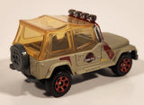 2018 Matchbox Jurassic World: Legacy Collection Jeep Wrangler Matte Metallic Light Sand Die Cast Toy Car Vehicle