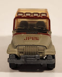 2018 Matchbox Jurassic World: Legacy Collection Jeep Wrangler Matte Metallic Light Sand Die Cast Toy Car Vehicle