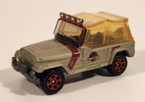 2018 Matchbox Jurassic World: Legacy Collection Jeep Wrangler Matte Metallic Light Sand Die Cast Toy Car Vehicle
