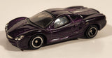2007 Tomy Tomica No. 25 Mitsuoka Orochi Purple 1/63 Scale Die Cast Toy Car Vehicle with Opening Rear Engine Bay