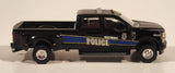 2018 Greenlight Dually Drivers 2019 Ford F-350 Lariat Pickup Truck Baltimore Police Black Die Cast Toy Car Vehicle