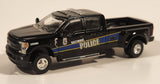 2018 Greenlight Dually Drivers 2019 Ford F-350 Lariat Pickup Truck Baltimore Police Black Die Cast Toy Car Vehicle