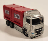 2017 Tomy Tomica No. 85 Mitsubishi Fuso Super Great Semi Truck Red Die Cast Toy Car Vehicle
