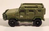 2018 Matchbox Jurassic World Textron Tiger Green Die Cast Toy Car Vehicle