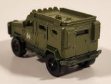 2018 Matchbox Jurassic World Textron Tiger Green Die Cast Toy Car Vehicle