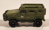 2018 Matchbox Jurassic World Textron Tiger Green Die Cast Toy Car Vehicle