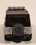 2018 Matchbox Jurassic World Jeep Wrangler Silver Die Cast Toy Car Vehicle