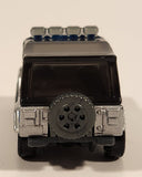 2018 Matchbox Jurassic World Jeep Wrangler Silver Die Cast Toy Car Vehicle