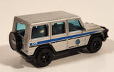 2022 Matchbox Jurassic World Dominion '18 Jeep Wrangler JL Light Grey Die Cast Toy Car Vehicle