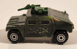 1993 Hot Wheels Color FX Military Machines Humvee Olive Green To Light Tan Die Cast Toy Car Vehicle