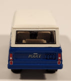 2013 Greenlight Hot Pursuit GL063 1967 Ford Bronco Glen Alpine Police Blue and White Die Cast Toy Car Vehicle with Opening Hood