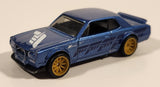 2021 Hot Wheels Replica Entertainment: Forza Horizon 4 Nissan Skyline H/T 2000GT-X Metalflake Blue Die Cast Toy Car Vehicle