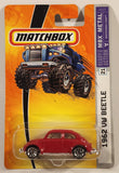 2006 Matchbox MBX Metal 1962 VW Beetle Red Die Cast Toy Car Vehicle New in Package