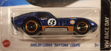 2024 Hot Wheels HW Race Day Shelby Cobra "Daytona" Coupe Blue Die Cast Toy Car Vehicle New in Package
