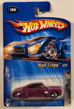2005 Hot Wheels Red Lines Purple Tail Dragger Die Cast Toy Car Vehicle New in Package
