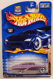 2002 Hot Wheels Hot Rod Magazine Purple Passion Purple Die Cast Toy Car Vehicle New in Package