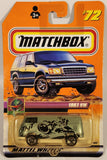 2000 Matchbox On Tour 1967 VW Delivery Van Steel Blue Die Cast Toy Car Vehicle New in Package