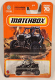 2023 Matchbox MBX Off-Road Polaris RZR Gloss Black Die Cast Toy Car Vehicle New in Package