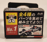 Asahi Soft Drinks Super H2O No. 1 B-A-R Honda 007 Takuma Sato Miniature Model Kit Toy Race Car Vehicle Part New in Package