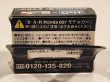 Asahi Soft Drinks Super H2O No. 1 B-A-R Honda 007 Takuma Sato Miniature Model Kit Toy Race Car Vehicle Part New in Package