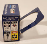 Asahi Soft Drinks Super H2O No. 4 B-A-R Honda 007 Takuma Sato Miniature Model Kit Toy Race Car Vehicle Part New in Package