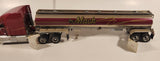 Franklin Mint Precision Models 1993 Mack Truck Semi Tanker Trailer Dark Red 1:32 Scale Die Cast Toy Car Vehicle Missing Parts