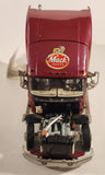 Franklin Mint Precision Models 1993 Mack Truck Semi Tanker Trailer Dark Red 1:32 Scale Die Cast Toy Car Vehicle Missing Parts