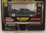 1998 Racing Champions Mint Motor Trend Magazine 1951 Studebaker Dark Green Die Cast Toy Car Vehicle in Collectors Box New in Package