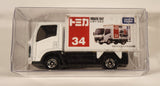 2024 Tomy Tomica No. 34 Isuzu Elf Delivery Truck White Die Cast Toy Car Vehicle