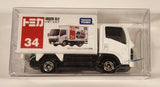 2024 Tomy Tomica No. 34 Isuzu Elf Delivery Truck White Die Cast Toy Car Vehicle