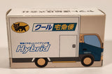 Tomica Hybrid Kuroneko Yamato Transport Truck M8010 Green Tan White Die Cast Toy Car Vehicle with Opening Rear and Side Door New in Box