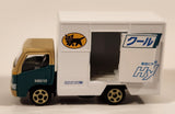 Tomica Hybrid Kuroneko Yamato Transport Truck M8010 Green Tan White Die Cast Toy Car Vehicle with Opening Rear and Side Door New in Box