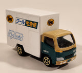 Tomica Hybrid Kuroneko Yamato Transport Truck M8010 Green Tan White Die Cast Toy Car Vehicle with Opening Rear and Side Door New in Box