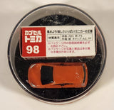 Takara Tomy Wonda No. 98 Toyota Aqua Orange Miniature Die Cast Toy Car Vehicle New in Display Case