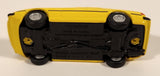 Kyosho Mazda Savanna RX-7 (SA22C) Early Version Yellow Miniature 1/100 Scale Die Cast Toy Car Vehicle with Promo Paper