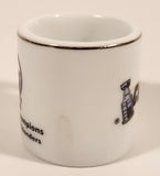 NHL Stanley Cup Crazy Mini Mug Edmonton Oilers 1984 Champs With Opponent & Score