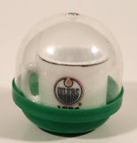 NHL Stanley Cup Crazy Mini Mug Edmonton Oilers 1984 Champs With Opponent & Score In Plastic Capsule