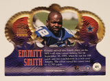 1999 Pacific Trading Cards Crown Royale NFL Dallas Cowboys Emmitt Smith Football Sports Trading Card #41