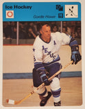 1977 Sportscaster Ice Hockey Gordie Howe Houston Aeros The Family Man Photo Trading Card