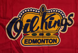 Rare 2016 2017 Inaugural Season Rogers Place CHL Edmonton Oil Kings Ice Hockey Team 23 1/2" x 37 1/2" Flag