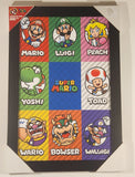 2021 Pyramid America Nintendo Super Mario Characters 11" x 17" Print Wall Art Picture New in Package