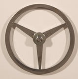 Mercedes-Benz 4 1/2" Silver Tone Emblem Badge