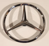Mercedes-Benz 4 1/2" Silver Tone Emblem Badge